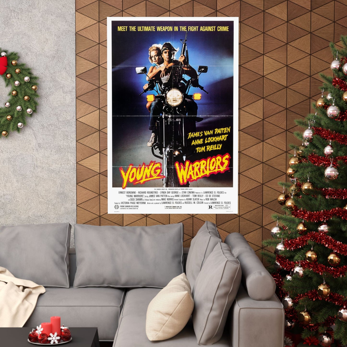 YOUNG WARRIORS 1983 - Paper Movie Poster-The Sticker Space