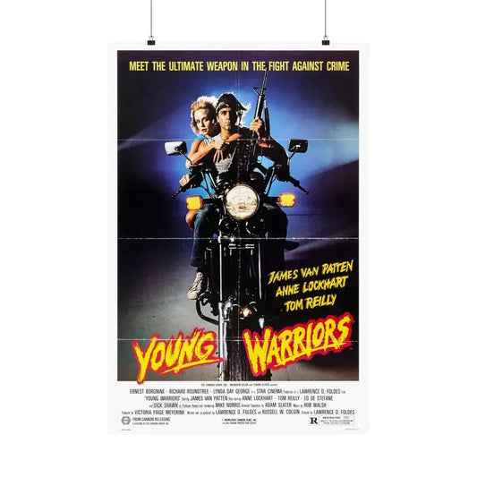 YOUNG WARRIORS 1983 - Paper Movie Poster 24″ x 36″ Matte - The Sticker Space