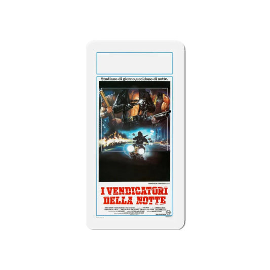 YOUNG WARRIORS (ITALIAN) 1983 Movie Poster - Refrigerator Magnet 6 Inch - The Sticker Space