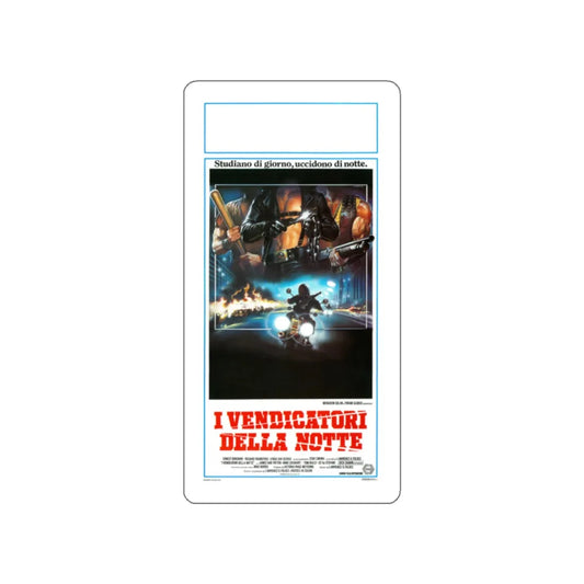 YOUNG WARRIORS (ITALIAN) 1983 Movie Poster STICKER Vinyl Die-Cut Decal 2 Inch - The Sticker Space