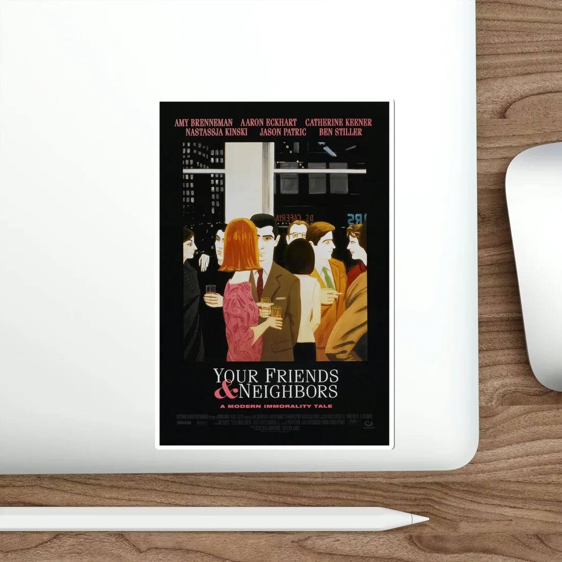 Your Friends & Neighbors 1998 Movie Poster STICKER Vinyl Die-Cut Decal - The Sticker Space