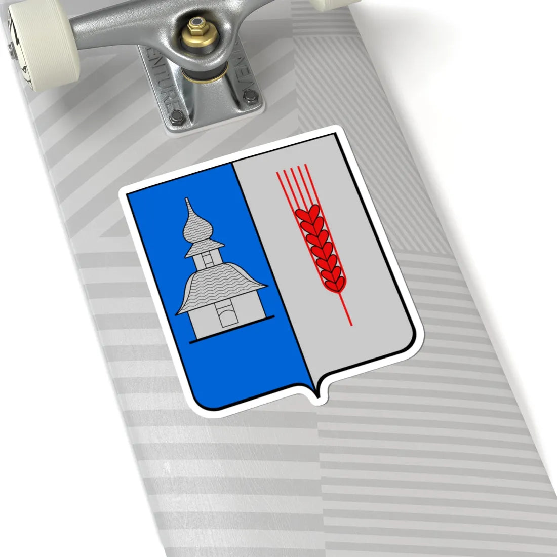 Ypäjä.vaakuna (Finland) (Coat of Arms) STICKER Vinyl Kiss-Cut Decal - The Sticker Space