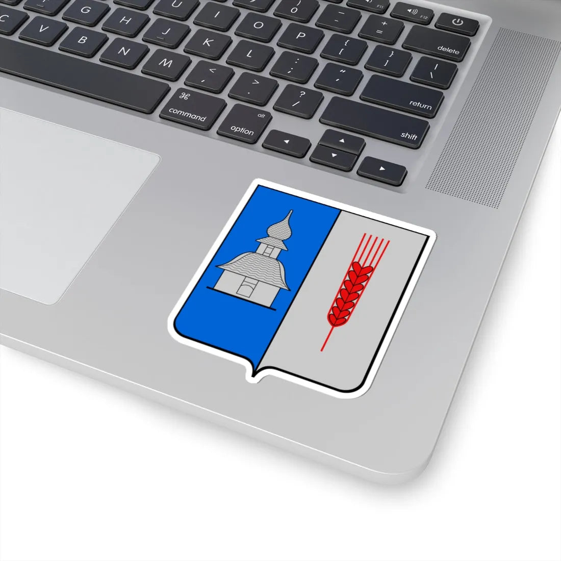 Ypäjä.vaakuna (Finland) (Coat of Arms) STICKER Vinyl Kiss-Cut Decal - The Sticker Space