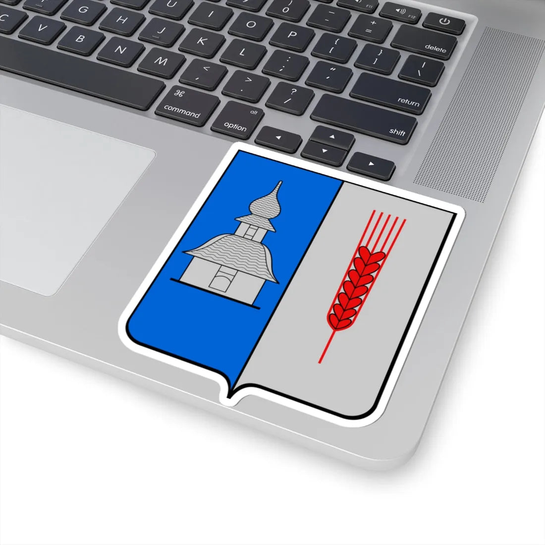 Ypäjä.vaakuna (Finland) (Coat of Arms) STICKER Vinyl Kiss-Cut Decal - The Sticker Space
