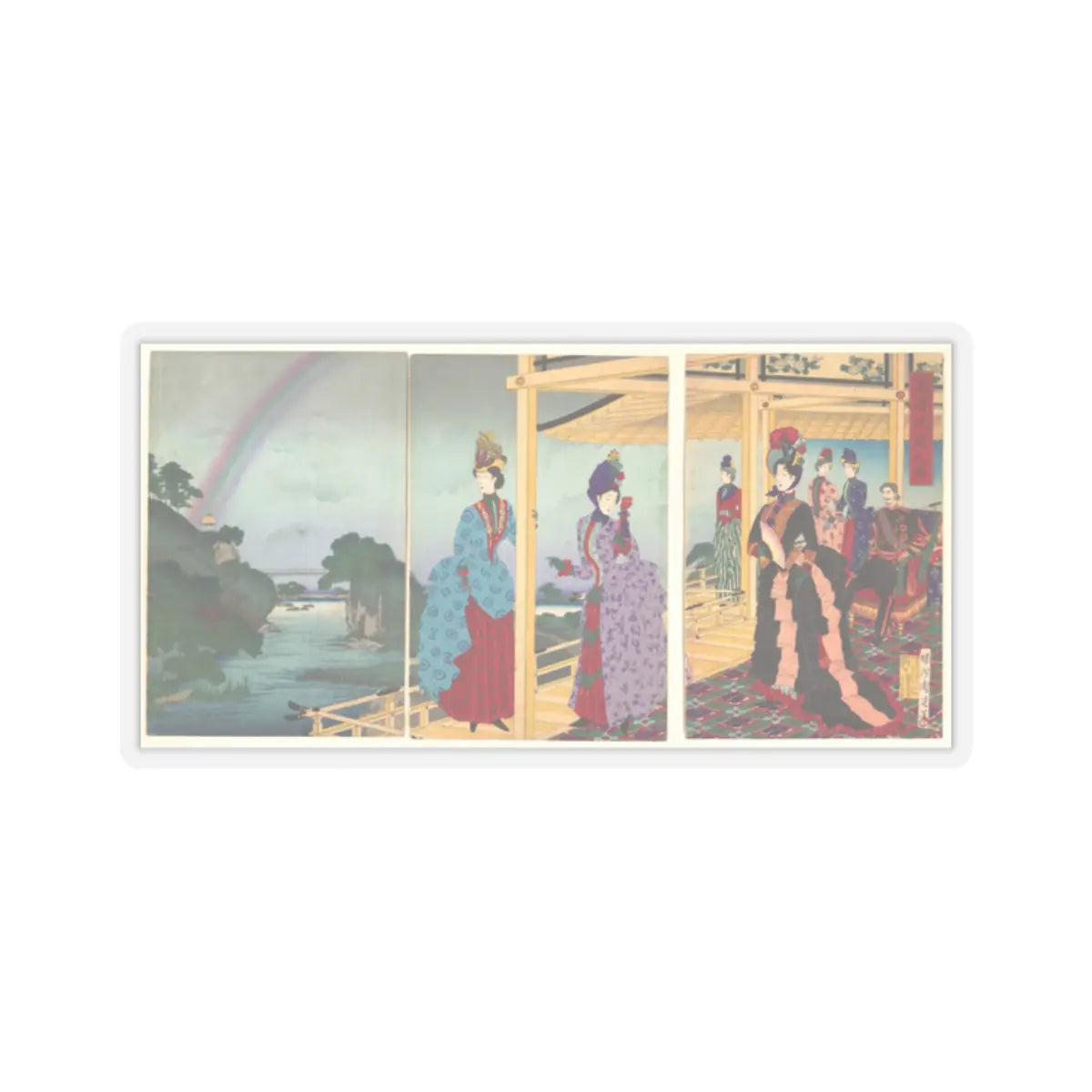 SKU:TSS-STICK-YSHHSH-2X2-5 Sizes:2" × 2" Types:Transparent