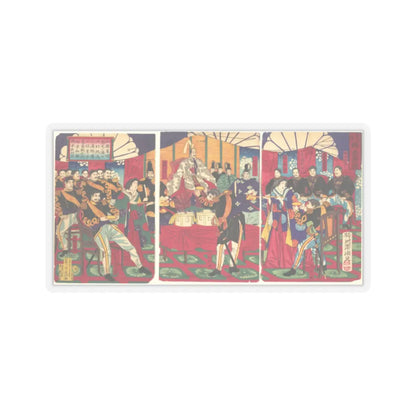 SKU:TSS-STICK-YSHHSH-2X2-35 Sizes:2" × 2" Types:Transparent
