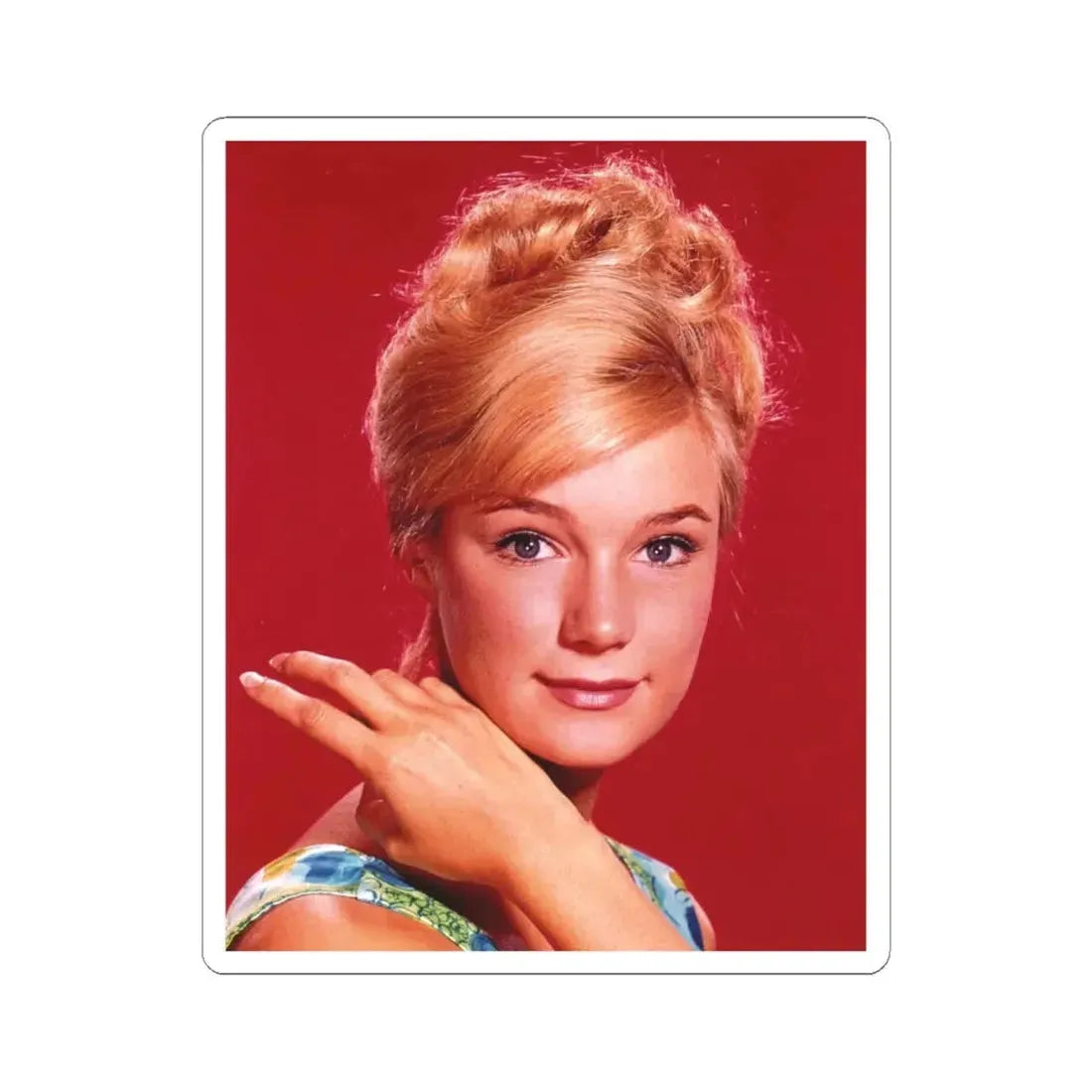 Yvette Mimieux #44 (Vintage Female Icon) STICKER Vinyl Kiss-Cut Decal 6 Inch White - The Sticker Space