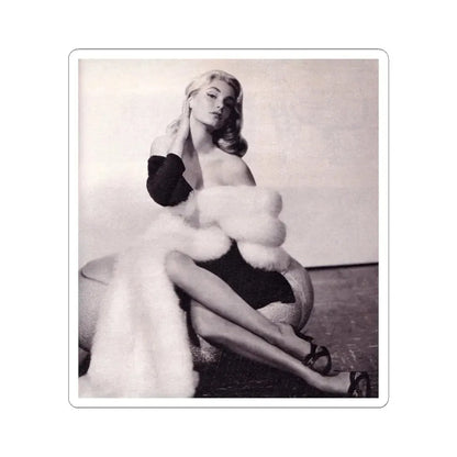 Yvette Mimieux #50 (Vintage Female Icon) STICKER Vinyl Kiss-Cut Decal 6 Inch White - The Sticker Space