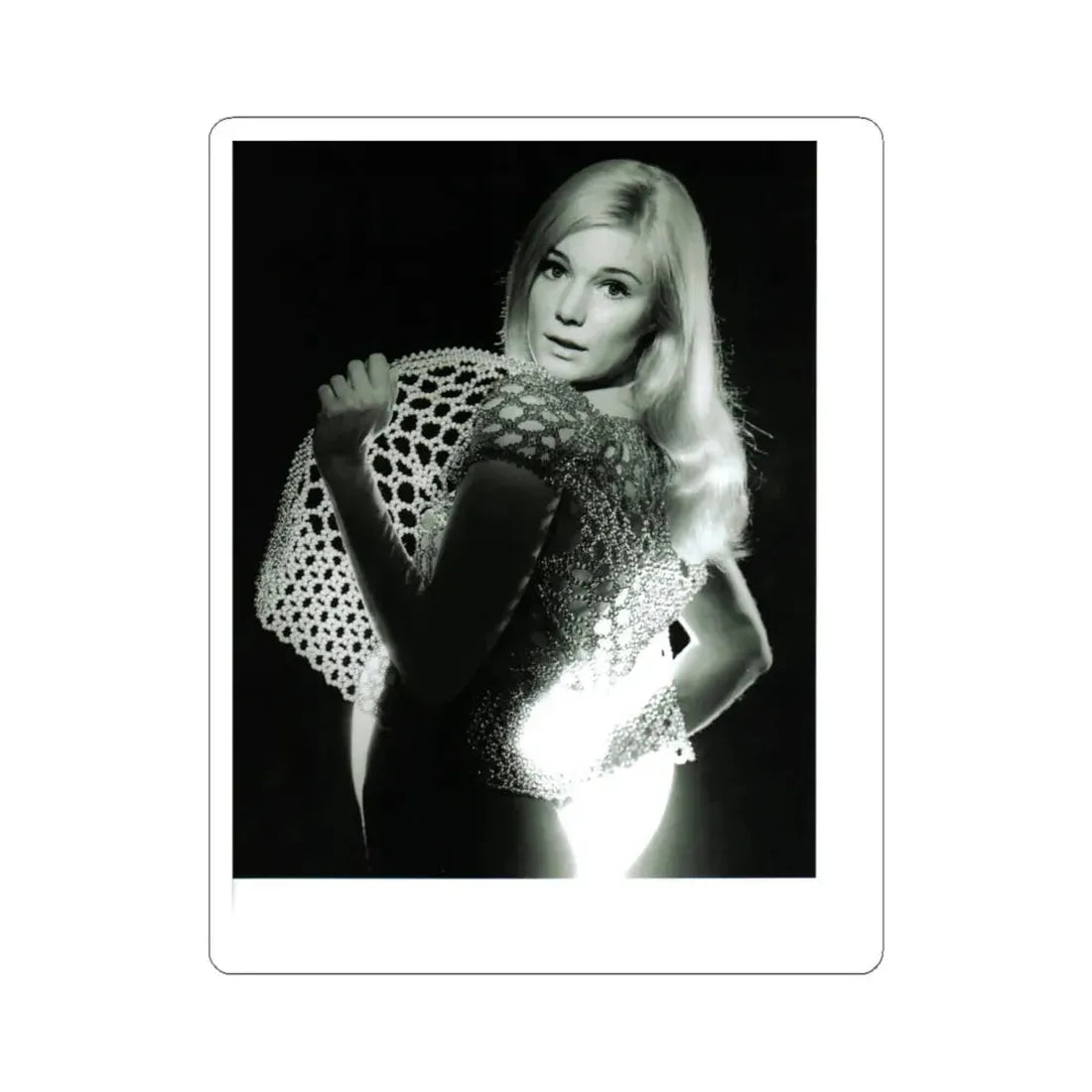 Yvette Mimieux #63 (Vintage Female Icon) STICKER Vinyl Kiss-Cut Decal 6 Inch White - The Sticker Space