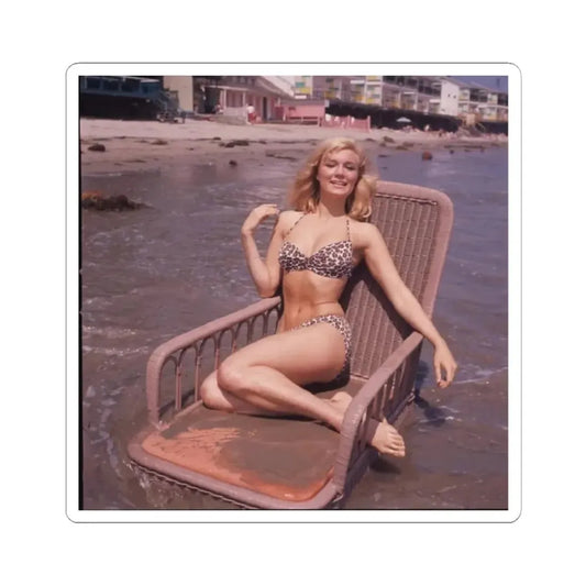 Yvette Mimieux #74 (Vintage Female Icon) STICKER Vinyl Kiss-Cut Decal 2 Inch White - The Sticker Space