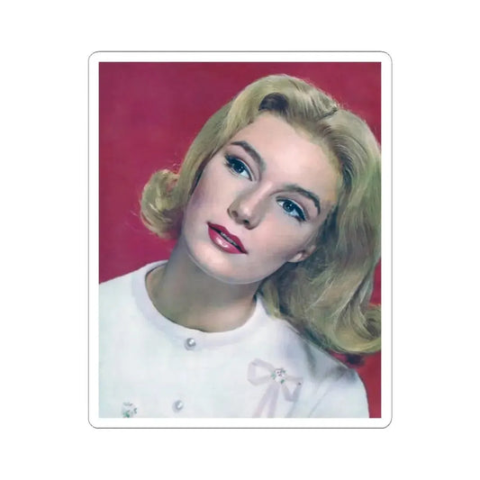 Yvette Mimieux #82 (Vintage Female Icon) STICKER Vinyl Kiss-Cut Decal 2 Inch White - The Sticker Space