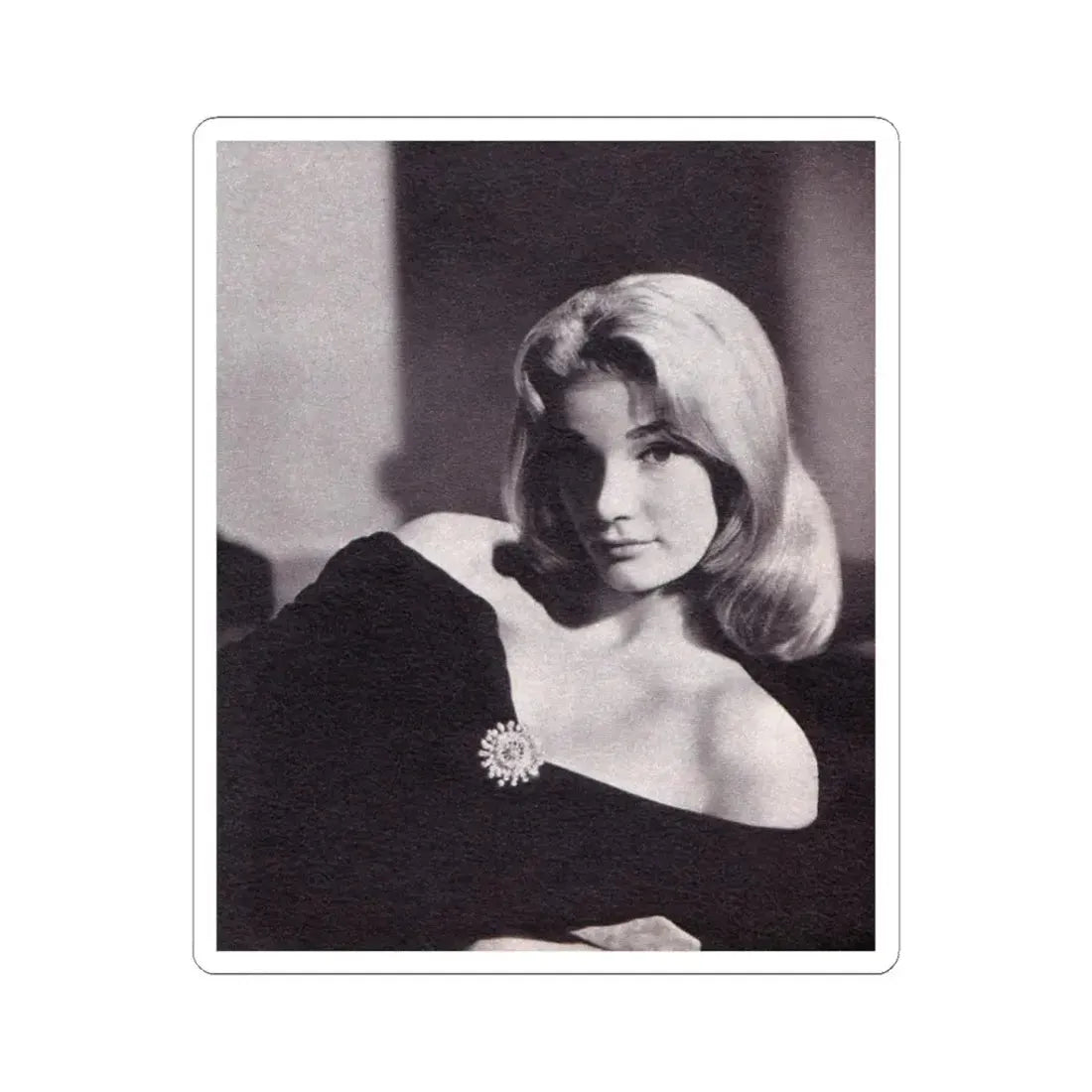Yvette Mimieux #88 (Vintage Female Icon) STICKER Vinyl Kiss-Cut Decal 3 Inch White - The Sticker Space
