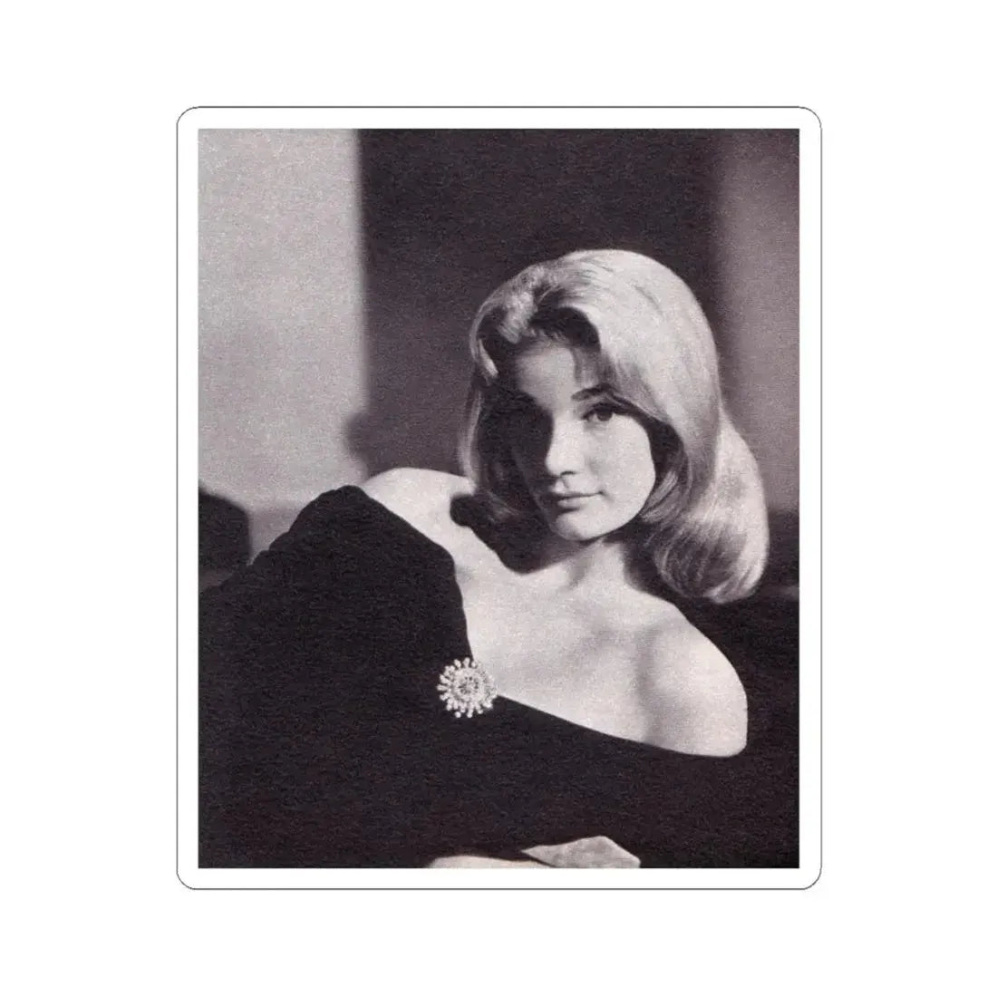 Yvette Mimieux #88 (Vintage Female Icon) STICKER Vinyl Kiss-Cut Decal 4 Inch White - The Sticker Space