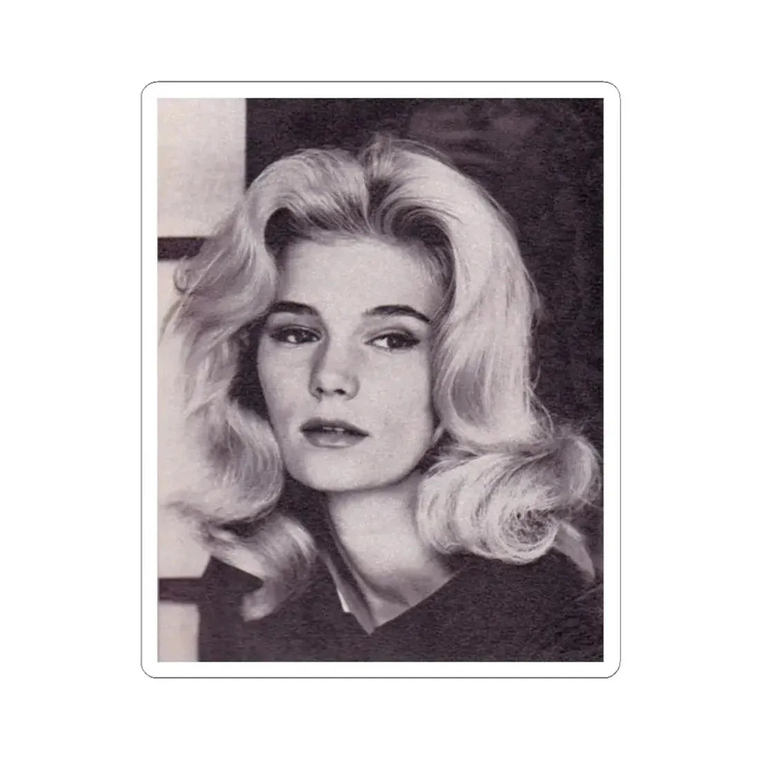 Yvette Mimieux #90 (Vintage Female Icon) STICKER Vinyl Kiss-Cut Decal 2 Inch White - The Sticker Space