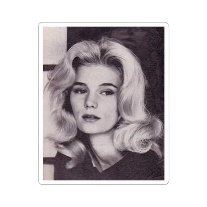 Yvette Mimieux #90 (Vintage Female Icon) STICKER Vinyl Kiss-Cut Decal 2 Inch White - The Sticker Space