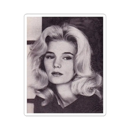 Yvette Mimieux #90 (Vintage Female Icon) STICKER Vinyl Kiss-Cut Decal 3 Inch White - The Sticker Space