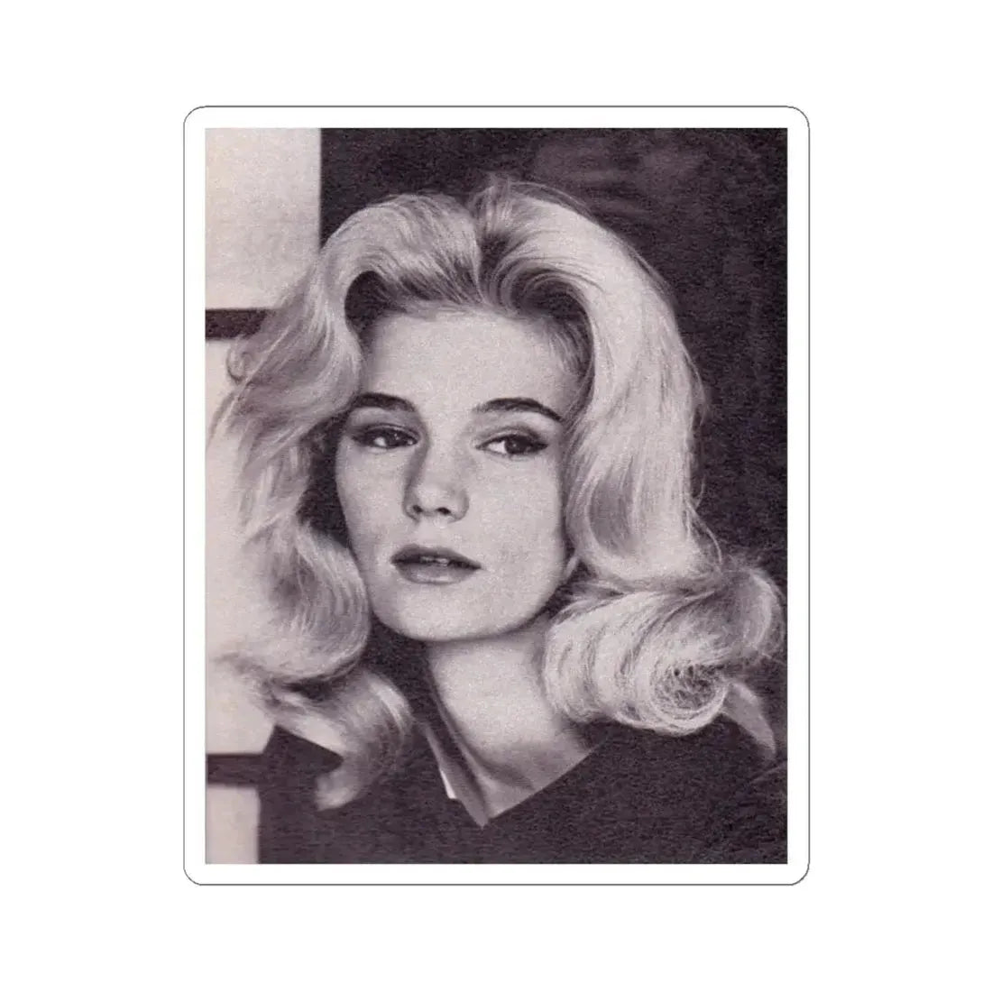 Yvette Mimieux #90 (Vintage Female Icon) STICKER Vinyl Kiss-Cut Decal 4 Inch White - The Sticker Space