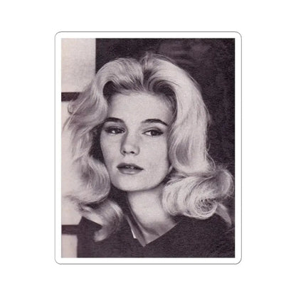 Yvette Mimieux #90 (Vintage Female Icon) STICKER Vinyl Kiss-Cut Decal 4 Inch White - The Sticker Space