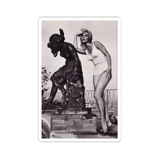 Yvette Mimieux #92 (Vintage Female Icon) STICKER Vinyl Kiss-Cut Decal 2 Inch White - The Sticker Space