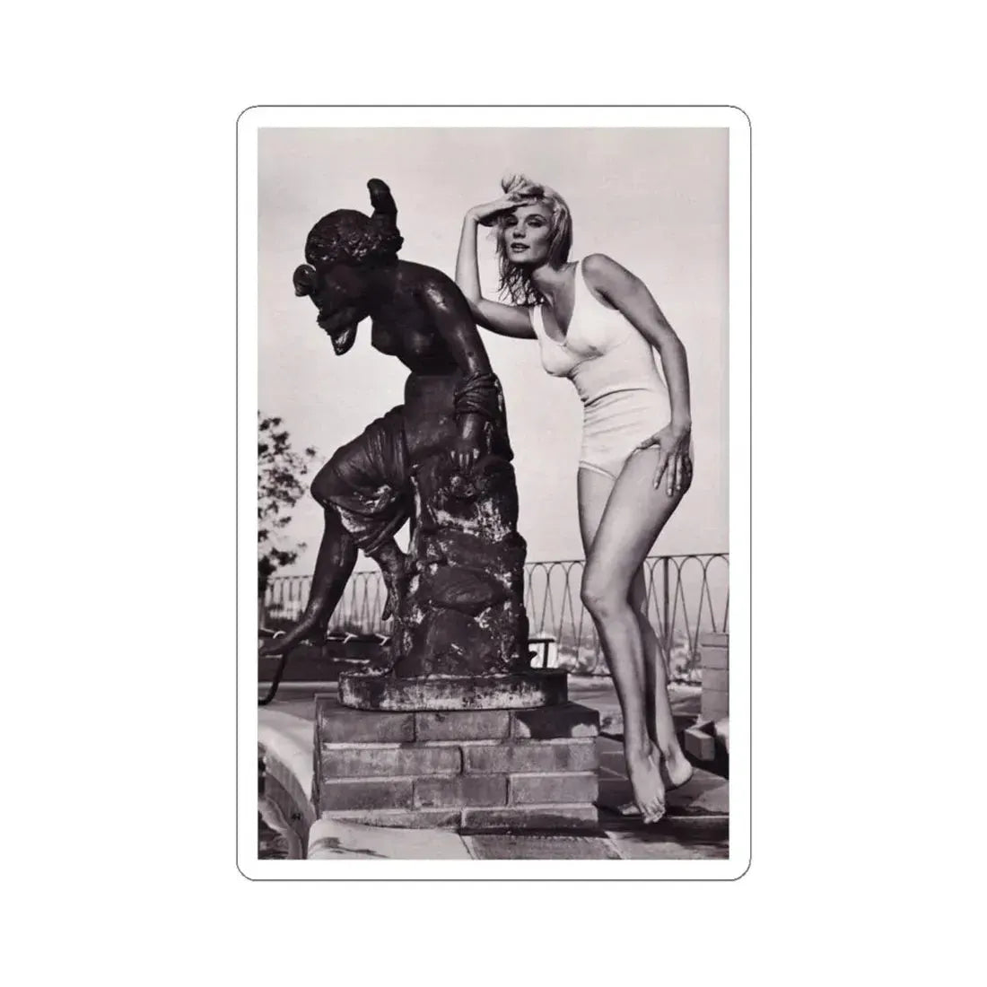 Yvette Mimieux #92 (Vintage Female Icon) STICKER Vinyl Kiss-Cut Decal 6 Inch White - The Sticker Space