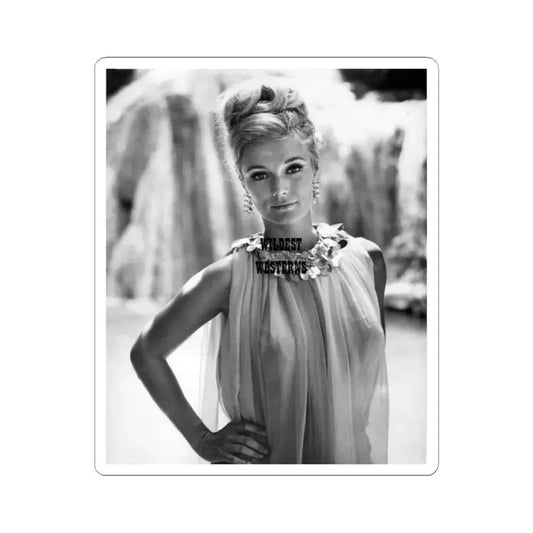 Yvette Mimieux #96 (Vintage Female Icon) STICKER Vinyl Kiss-Cut Decal 2 Inch White - The Sticker Space