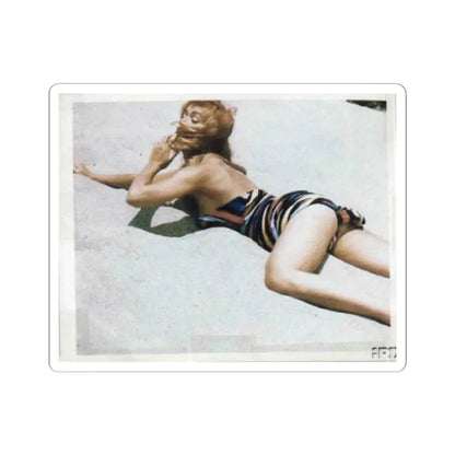 Yvette Vickers #17 (Vintage Female Icon) STICKER Vinyl Kiss-Cut Decal 2 Inch White - The Sticker Space