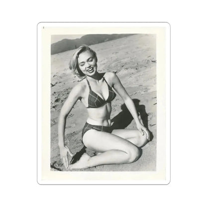 Yvette Vickers #18 (Vintage Female Icon) STICKER Vinyl Kiss-Cut Decal 2 Inch White - The Sticker Space