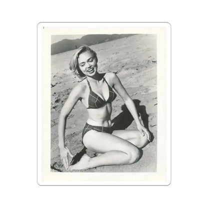 Yvette Vickers #18 (Vintage Female Icon) STICKER Vinyl Kiss-Cut Decal 3 Inch White - The Sticker Space