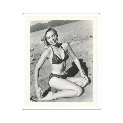 Yvette Vickers #18 (Vintage Female Icon) STICKER Vinyl Kiss-Cut Decal 4 Inch White - The Sticker Space