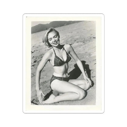 Yvette Vickers #18 (Vintage Female Icon) STICKER Vinyl Kiss-Cut Decal 6 Inch White - The Sticker Space