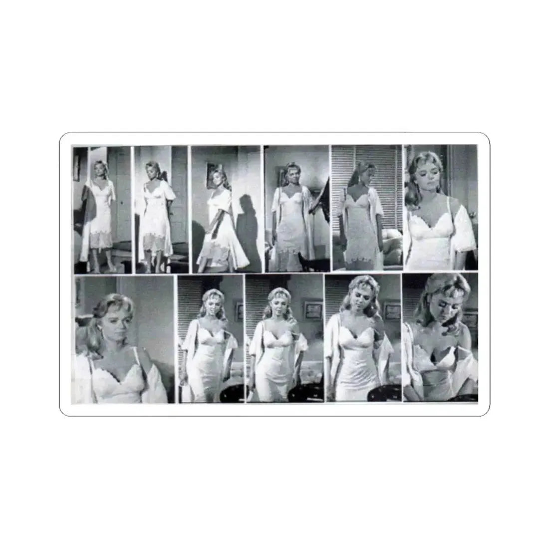 Yvette Vickers #21 (Vintage Female Icon) STICKER Vinyl Kiss-Cut Decal 2 Inch White - The Sticker Space