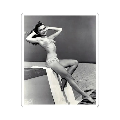 Yvette Vickers #40 (Vintage Female Icon) STICKER Vinyl Kiss-Cut Decal 3 Inch White - The Sticker Space