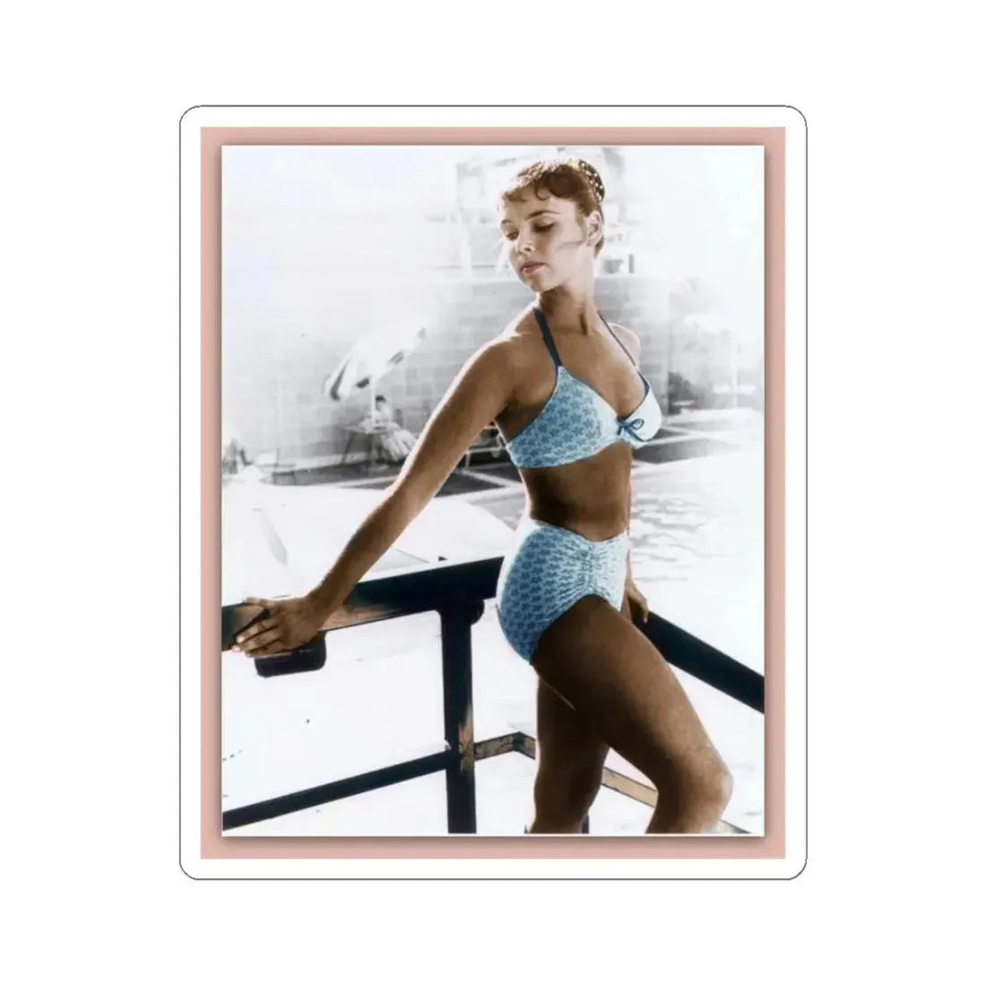 Yvonne Craig #02 (Vintage Female Icon) STICKER Vinyl Kiss-Cut Decal 6 Inch White - The Sticker Space