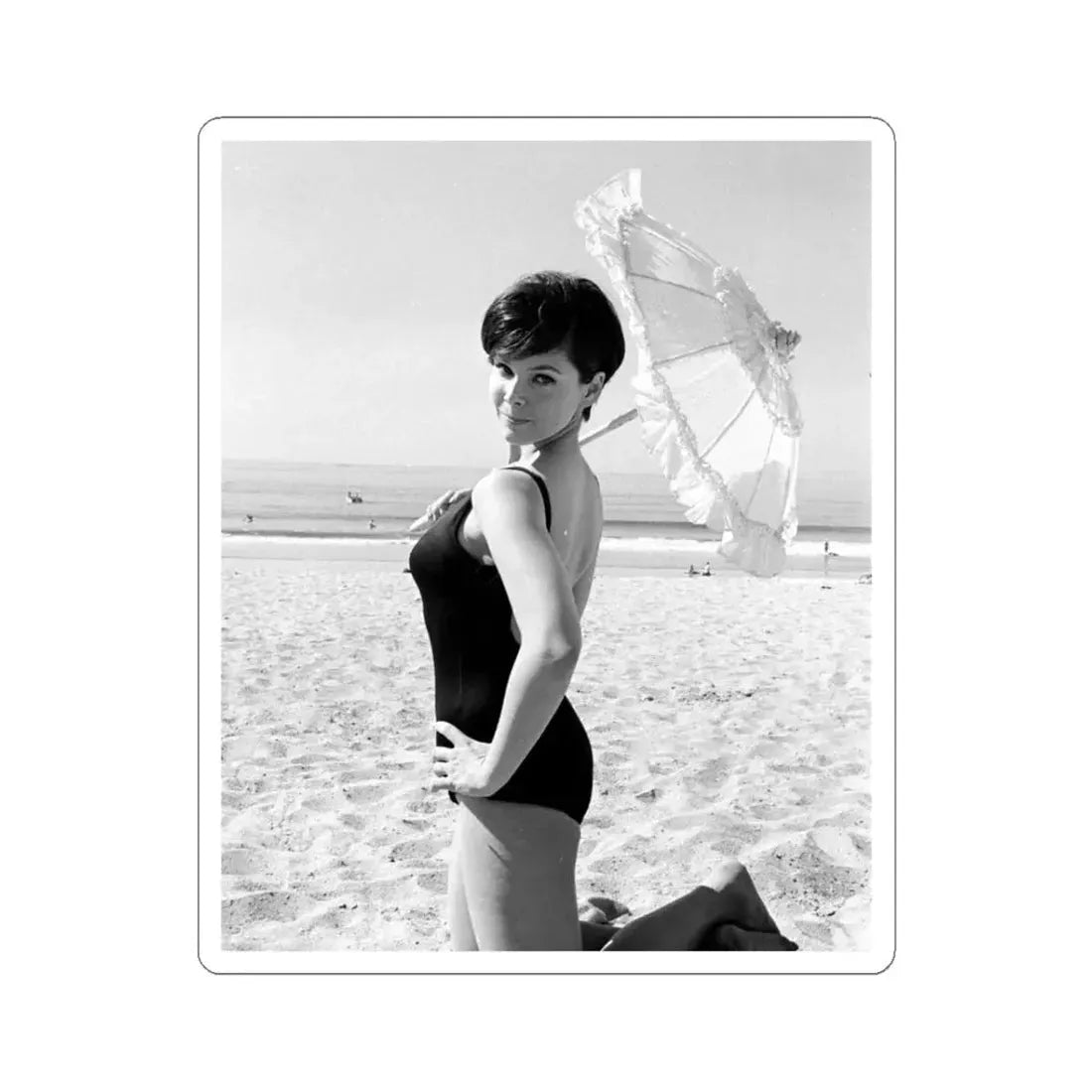 Yvonne Craig #122 (Vintage Female Icon) STICKER Vinyl Kiss-Cut Decal 3 Inch White - The Sticker Space