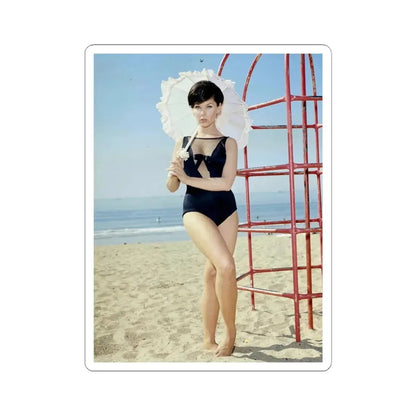 Yvonne Craig #131 (Vintage Female Icon) STICKER Vinyl Kiss-Cut Decal 4 Inch White - The Sticker Space