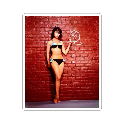 Yvonne Craig #140 (Vintage Female Icon) STICKER Vinyl Kiss-Cut Decal 4 Inch White - The Sticker Space