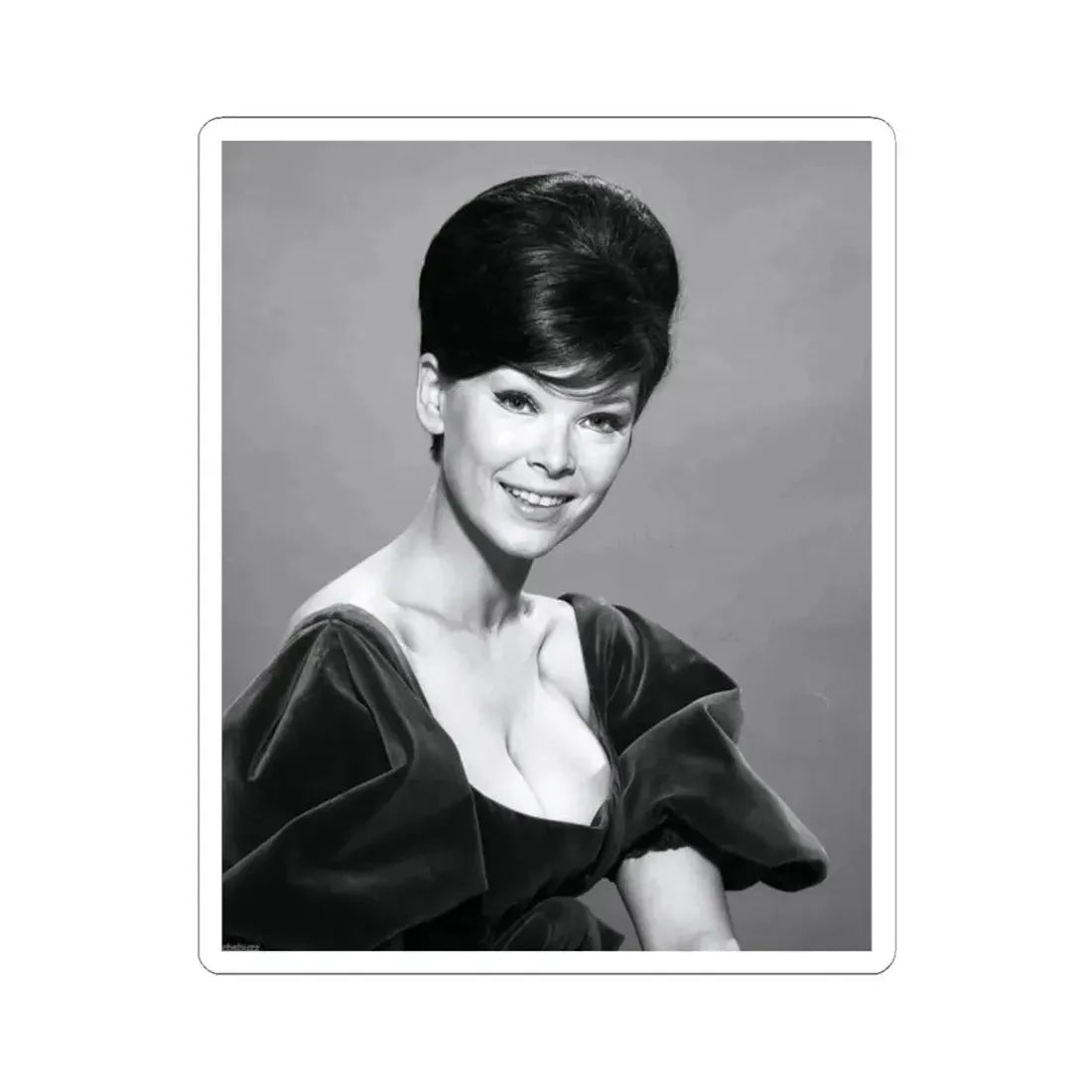 Yvonne Craig #151 (Vintage Female Icon) STICKER Vinyl Kiss-Cut Decal 2 Inch White - The Sticker Space