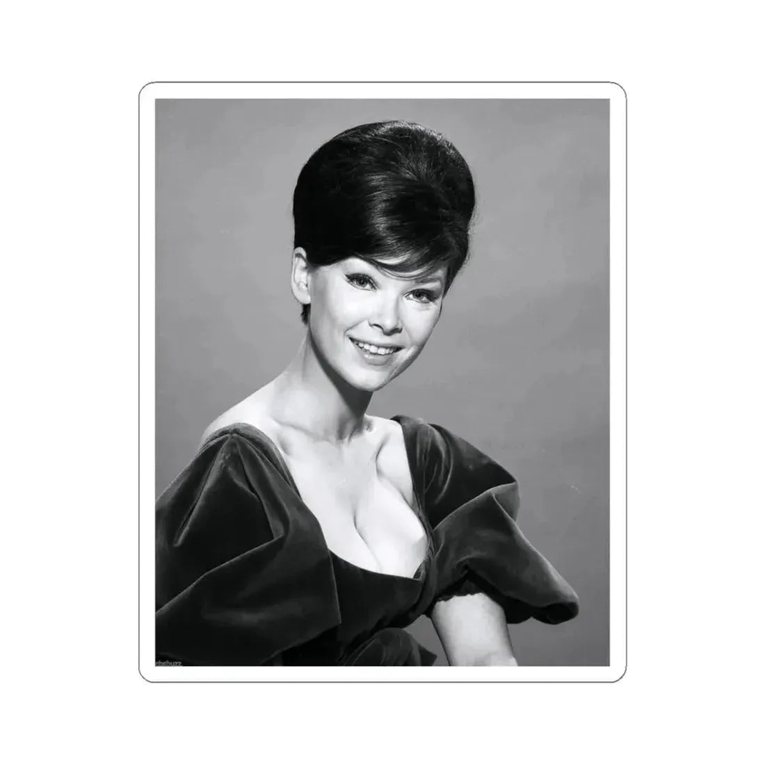 Yvonne Craig #151 (Vintage Female Icon) STICKER Vinyl Kiss-Cut Decal 3 Inch White - The Sticker Space
