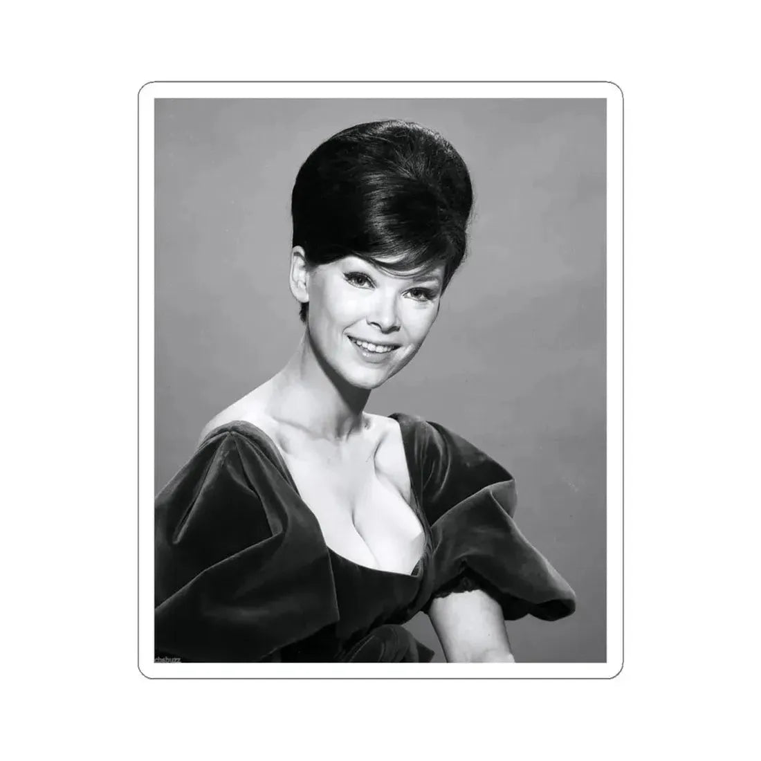 Yvonne Craig #151 (Vintage Female Icon) STICKER Vinyl Kiss-Cut Decal 4 Inch White - The Sticker Space