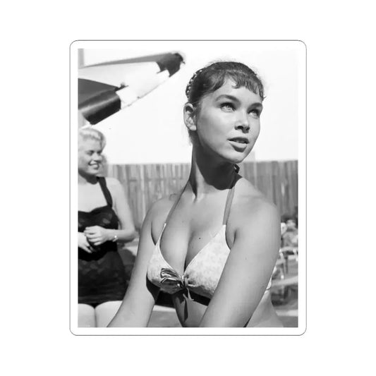 Yvonne Craig #179 (Vintage Female Icon) STICKER Vinyl Kiss-Cut Decal 2 Inch White - The Sticker Space