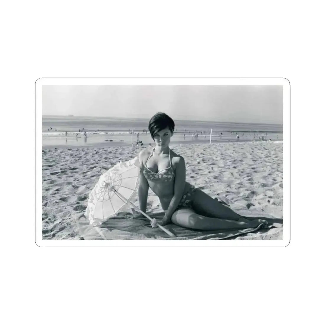 Yvonne Craig #193 (Vintage Female Icon) STICKER Vinyl Kiss-Cut Decal 2 Inch White - The Sticker Space