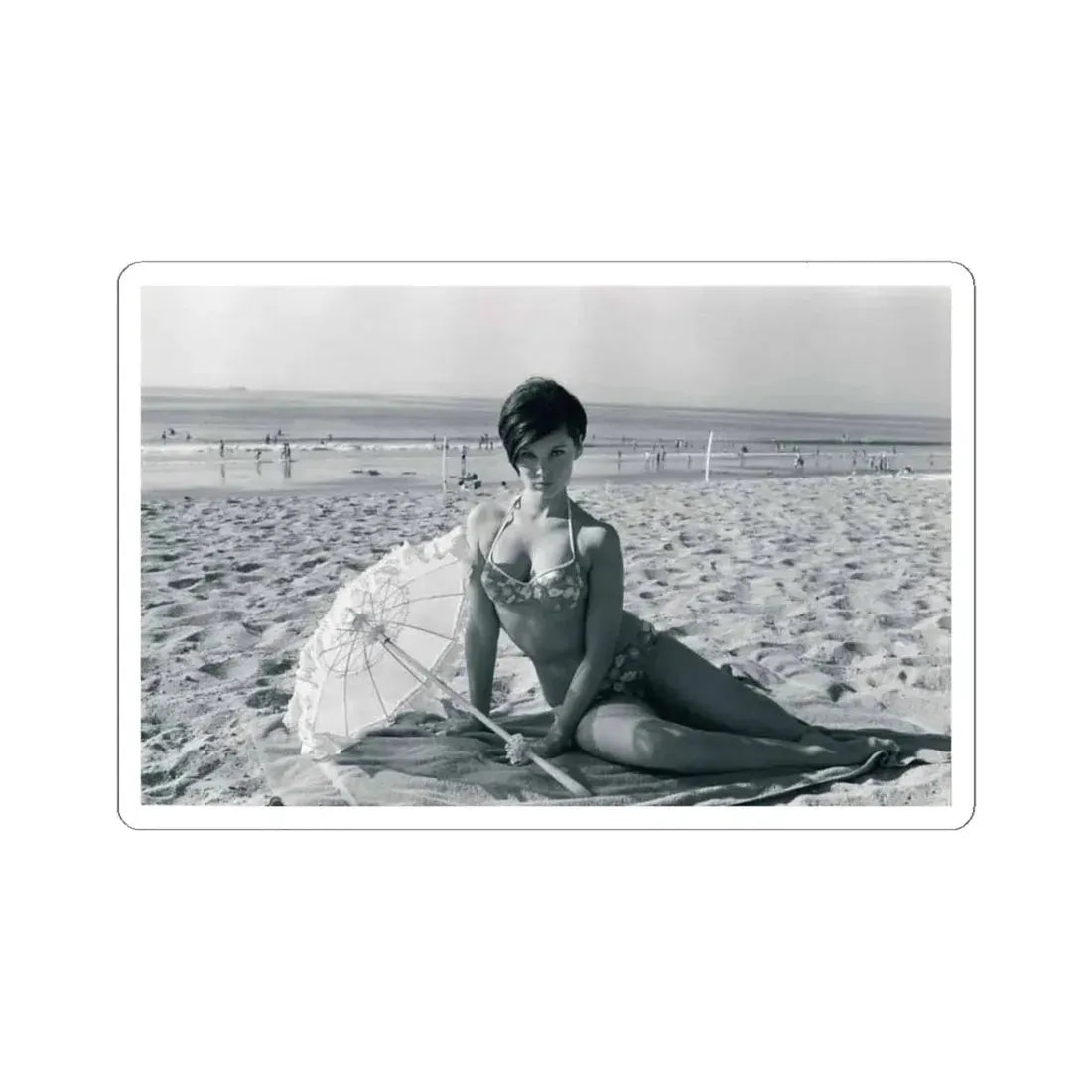 Yvonne Craig #193 (Vintage Female Icon) STICKER Vinyl Kiss-Cut Decal 3 Inch White - The Sticker Space