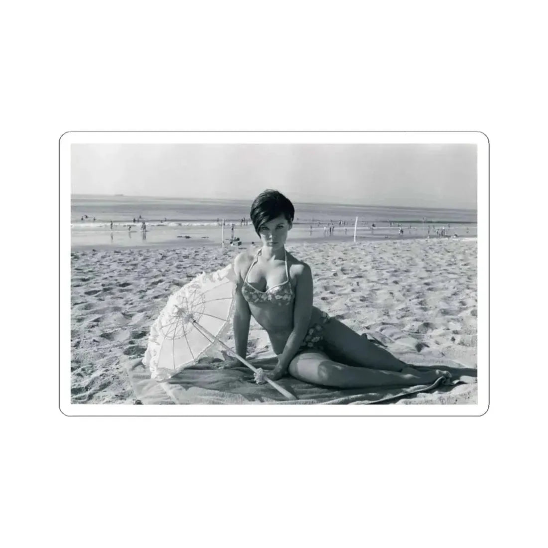 Yvonne Craig #193 (Vintage Female Icon) STICKER Vinyl Kiss-Cut Decal 6 Inch White - The Sticker Space