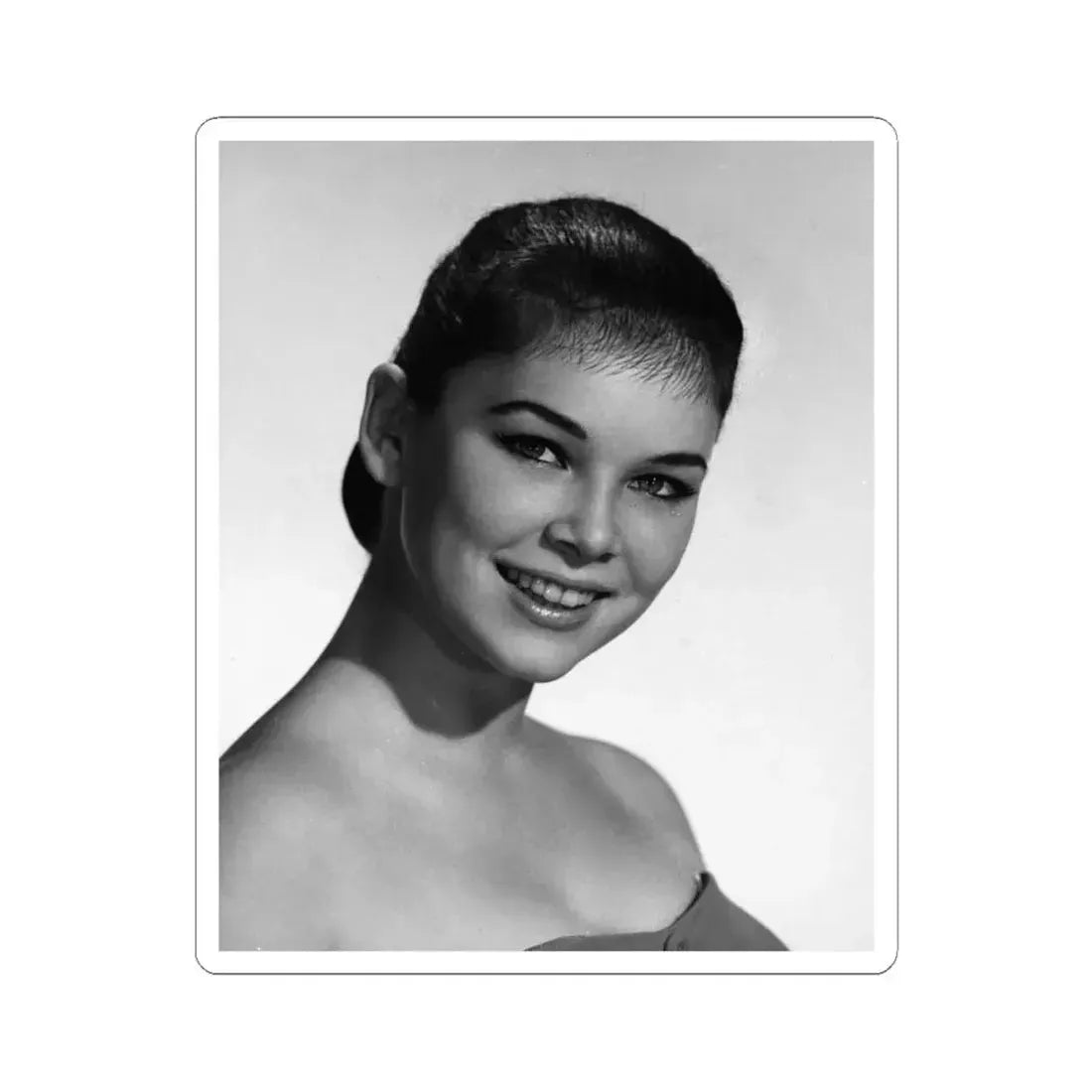 Yvonne Craig #199 (Vintage Female Icon) STICKER Vinyl Kiss-Cut Decal 6 Inch White - The Sticker Space