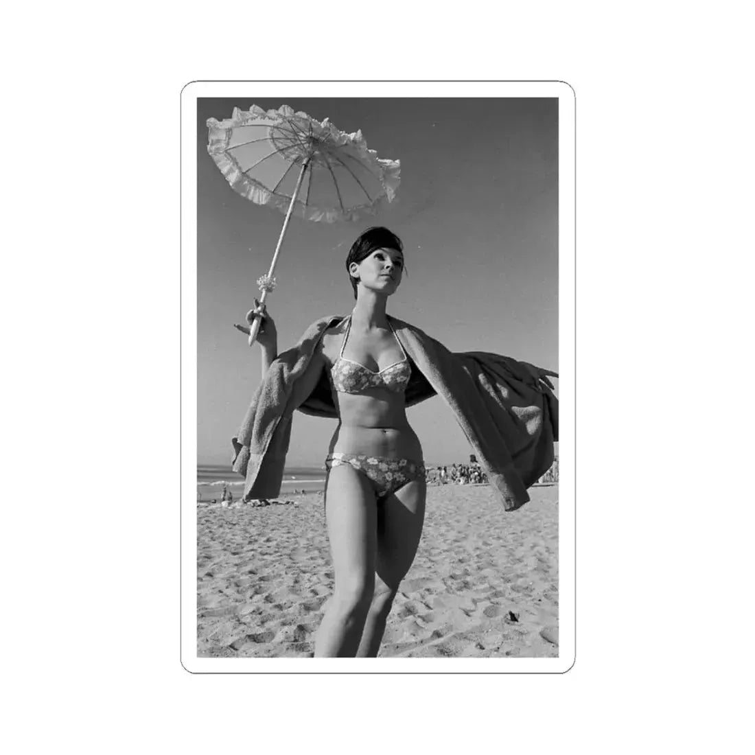 Yvonne Craig #208 (Vintage Female Icon) STICKER Vinyl Kiss-Cut Decal 3 Inch White - The Sticker Space