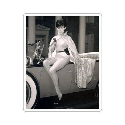 Yvonne Craig #212 (Vintage Female Icon) STICKER Vinyl Kiss-Cut Decal 6 Inch White - The Sticker Space
