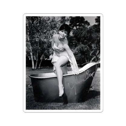 Yvonne Craig #242 (Vintage Female Icon) STICKER Vinyl Kiss-Cut Decal 4 Inch White - The Sticker Space