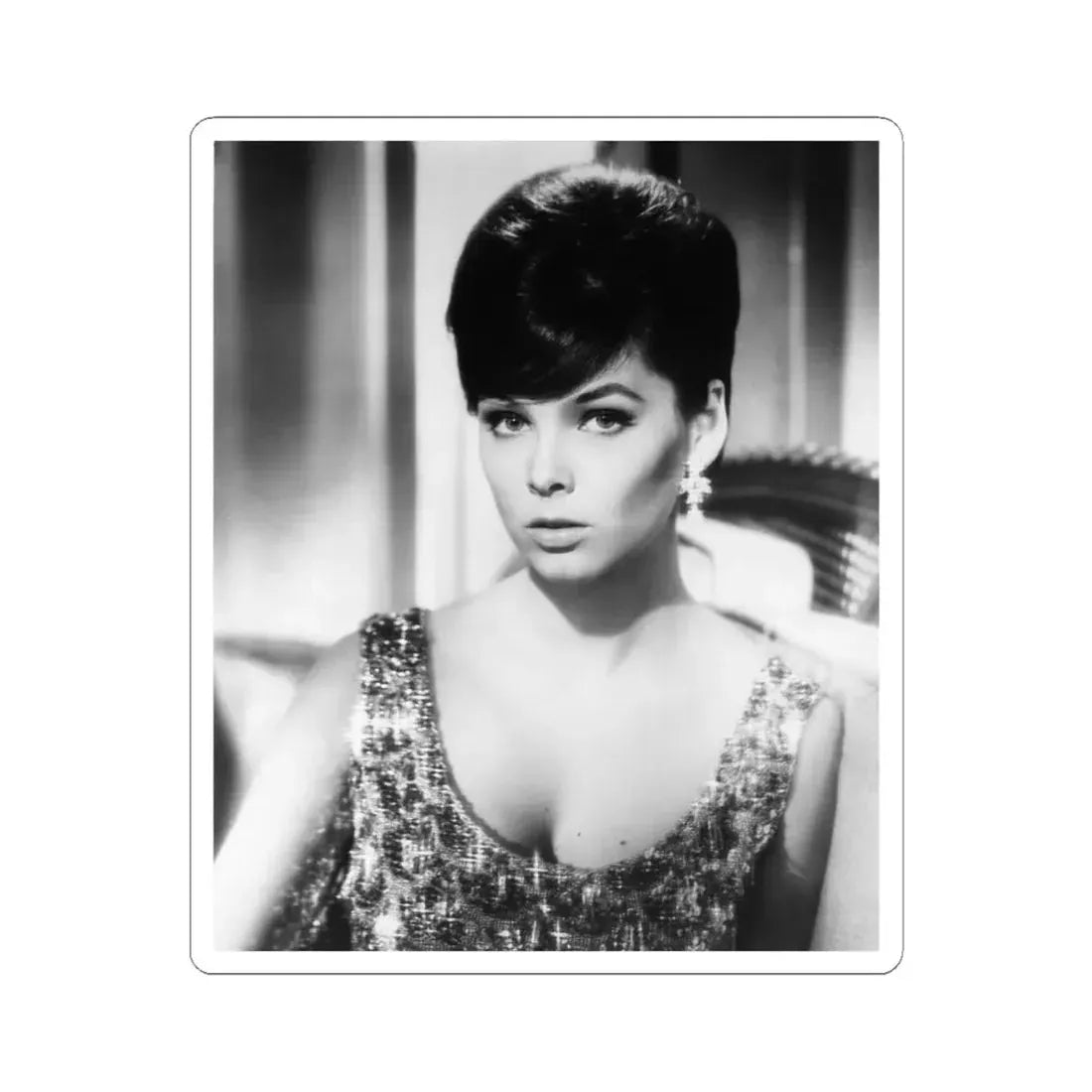 Yvonne Craig #250 (Vintage Female Icon) STICKER Vinyl Kiss-Cut Decal 6 Inch White - The Sticker Space