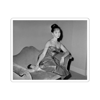Yvonne Craig #252 (Vintage Female Icon) STICKER Vinyl Kiss-Cut Decal 4 Inch White - The Sticker Space