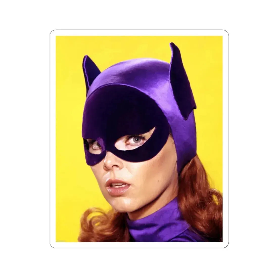Yvonne Craig #259 (Vintage Female Icon) STICKER Vinyl Kiss-Cut Decal 2 Inch White - The Sticker Space